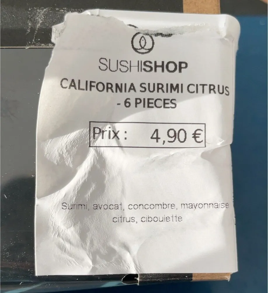 California surimi citrus