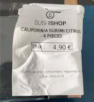 California surimi citrus