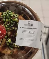 Bowl chicken katsudon