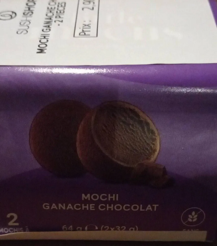 Mochi ganache chocolat