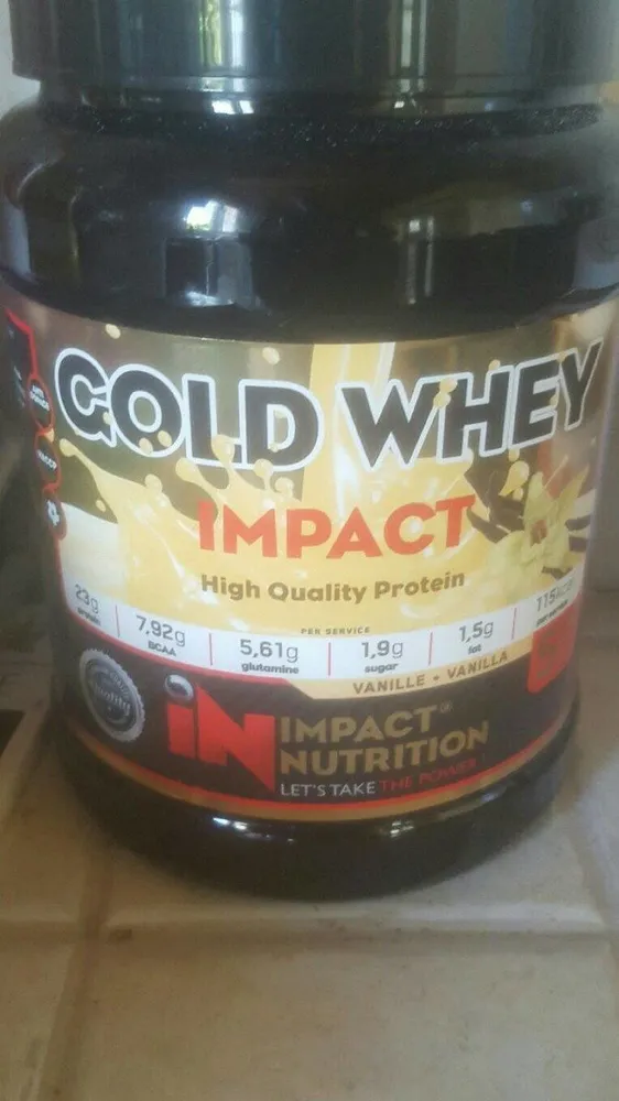 Gold whey impact