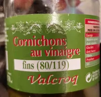 Cornichons au vinaigre