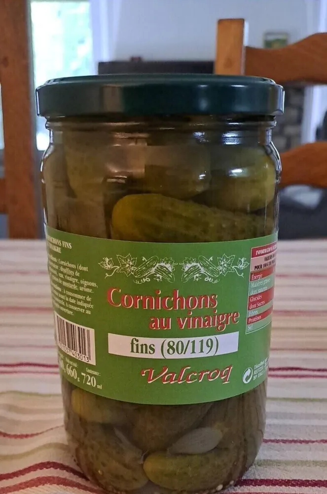 Cornichons au vinaigre