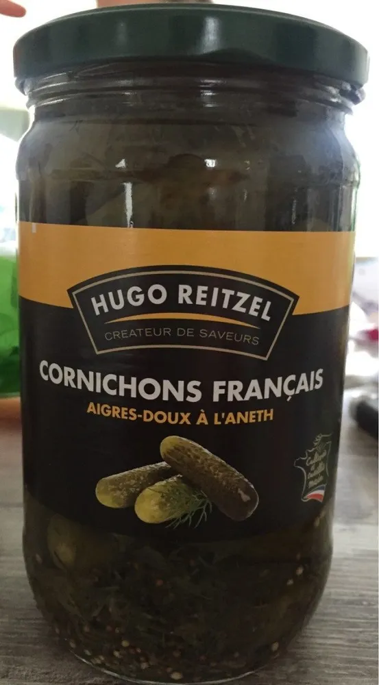 Cornichon francais aigre doux à l'aneth
