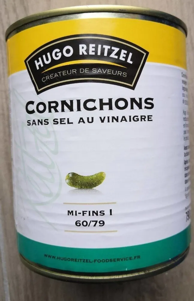 Cornichons sans sel au vinaigre