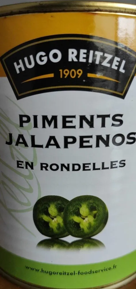 Piments jalapenos en rondelles