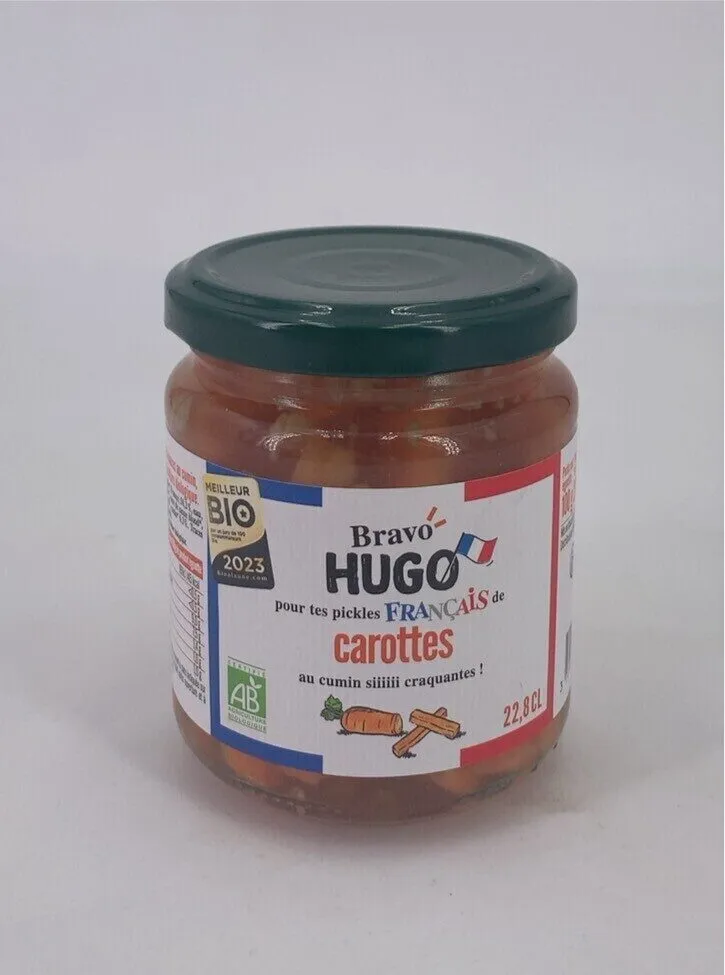 Pickles de carottes au cumin