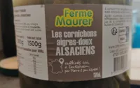 Les Cornichons Aigres-doux Alsaciens