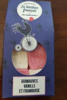 Guimauve vanille et framboise