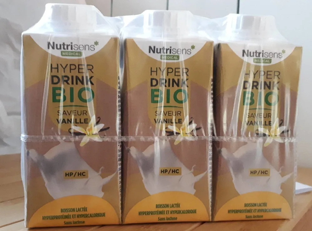 Hyper drink bio saveur vanille