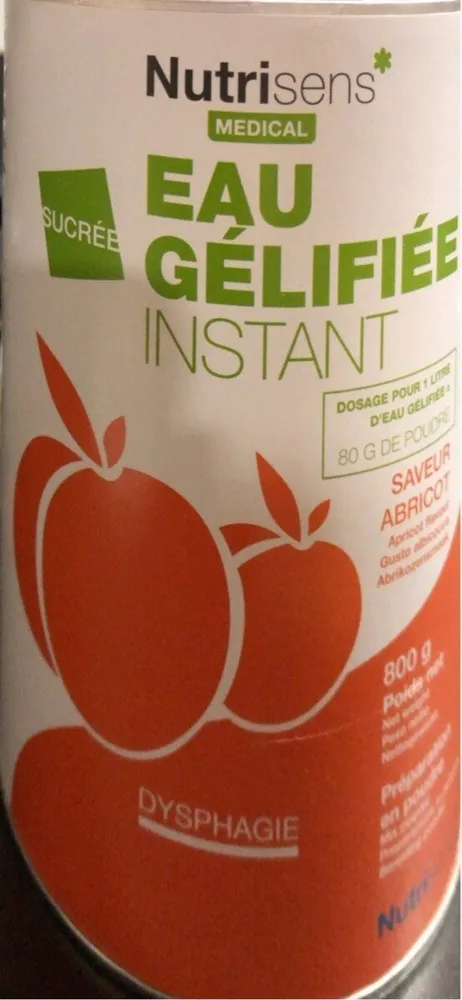 Eau gelifiee