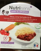 VEAU A LA TOMATE ET RIZ