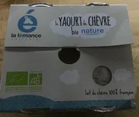Yaourt de chèvre bio nature