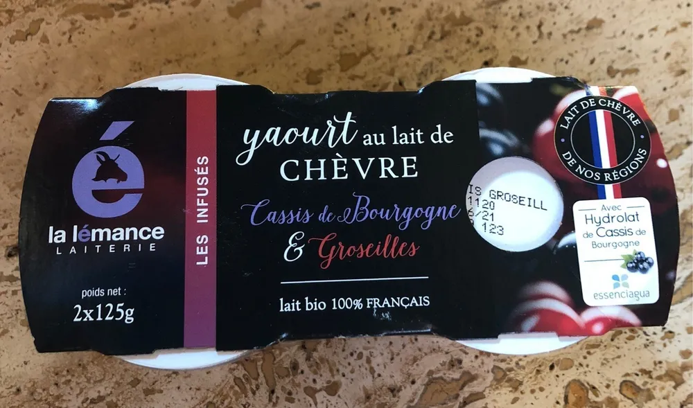 Yaourt au lait de chevre