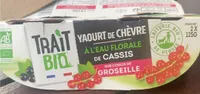 Yaourt de chèvre groseille