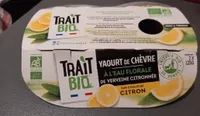 Yaourt de chèvre à l'eau florale de verveine citronnée