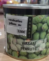 Cacahuètes au wasabi