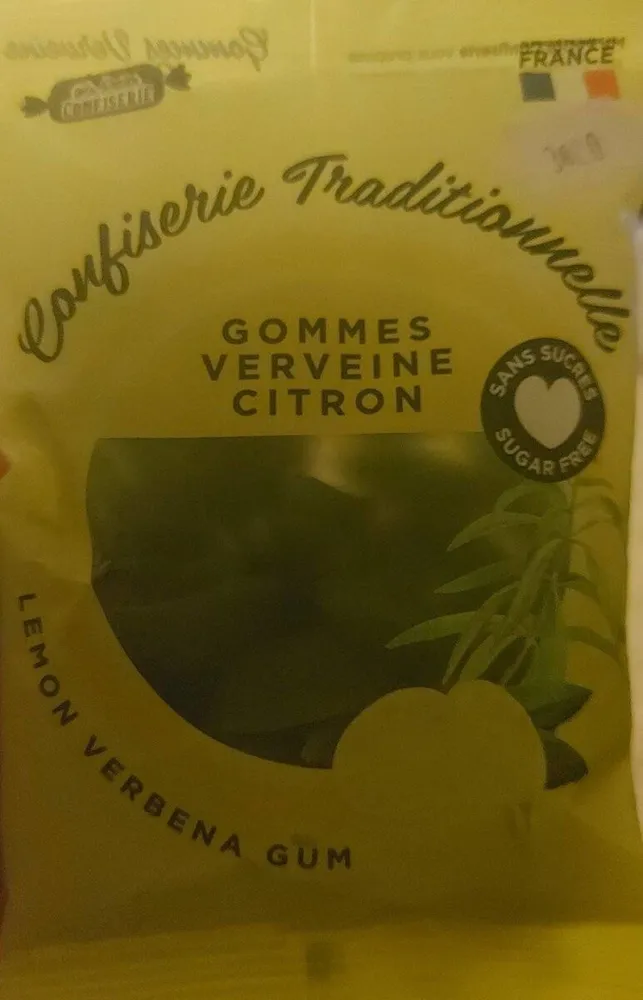 Gomme verveine citron