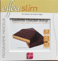 Gaufrette chocolat orange