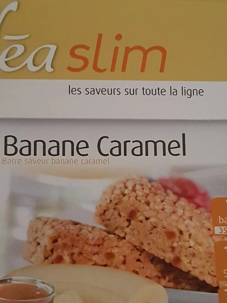 Barre hyper proteinee  banane caramel