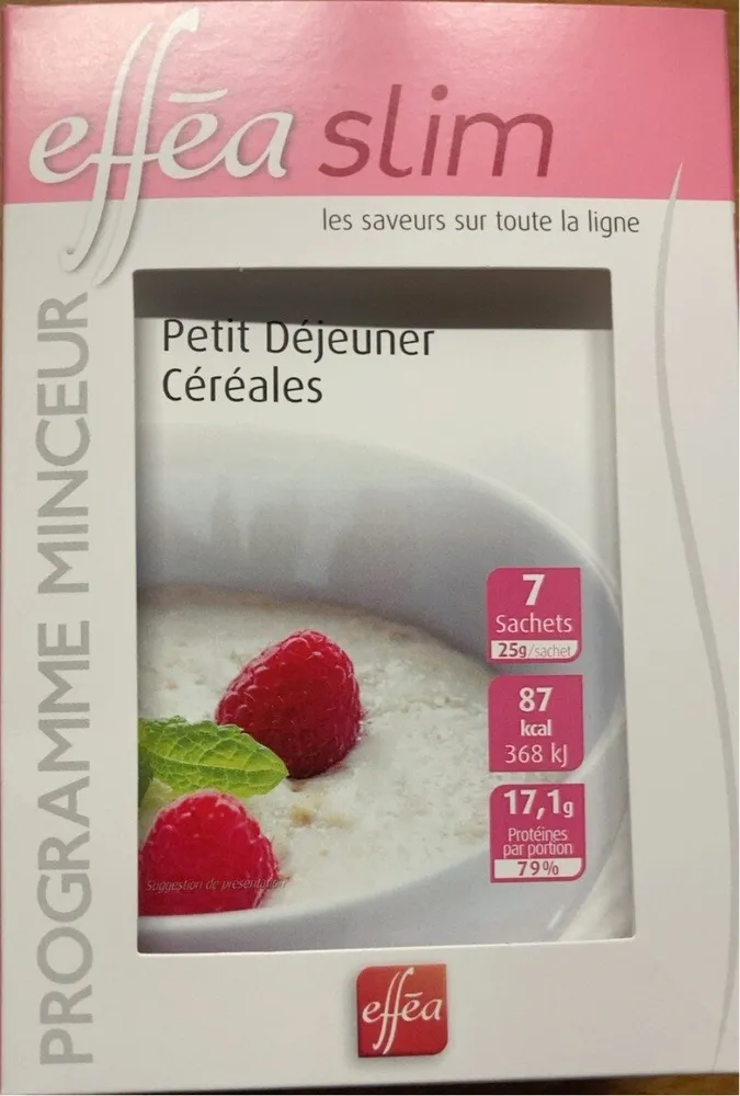 Petit dejeuner cereales