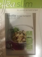 Préparation risotto fromage champignons