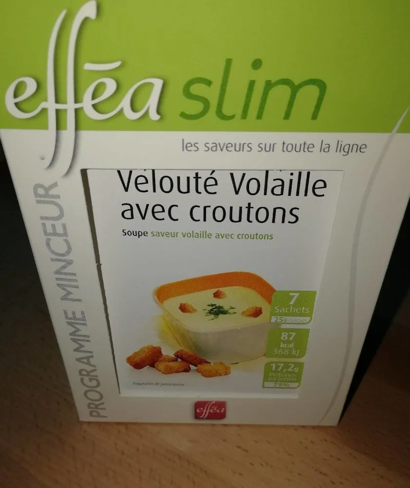 Velouté volaille crouton