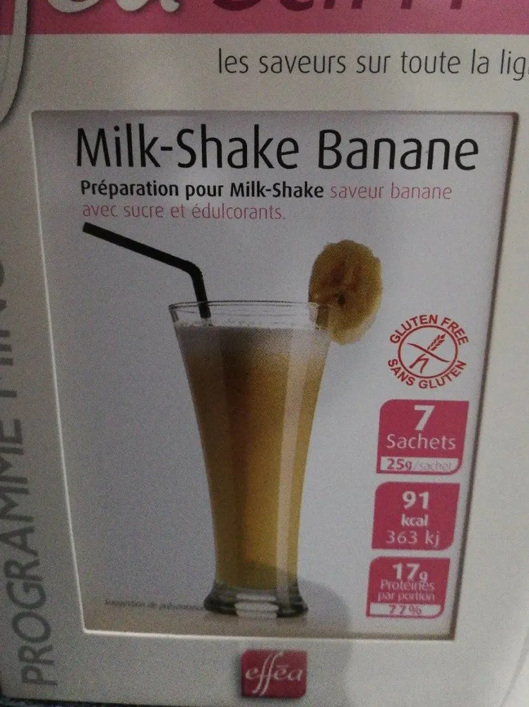 Milk shake banane