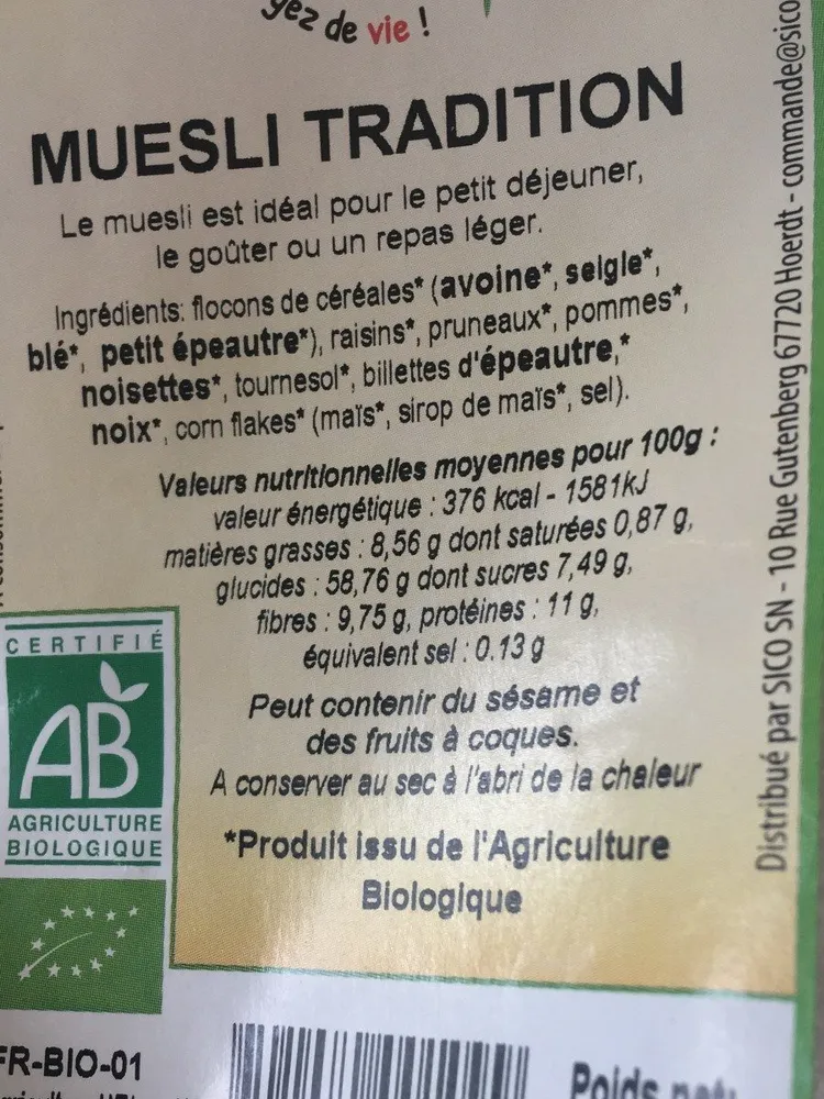 Muesli Tradition