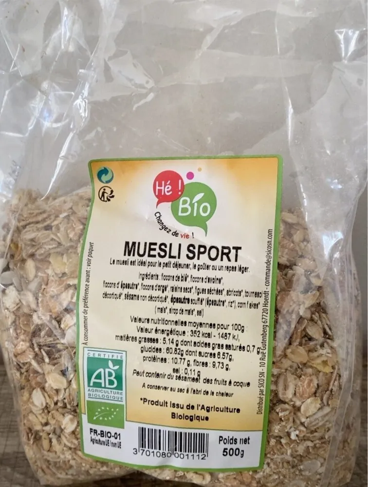 Muesli sport