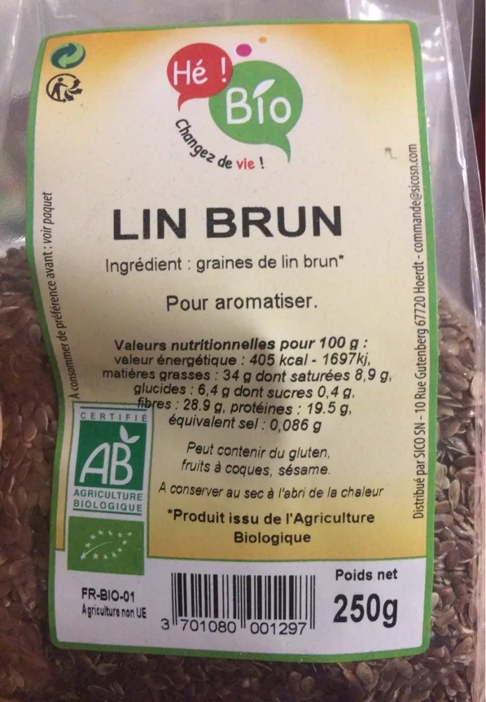Lin brun