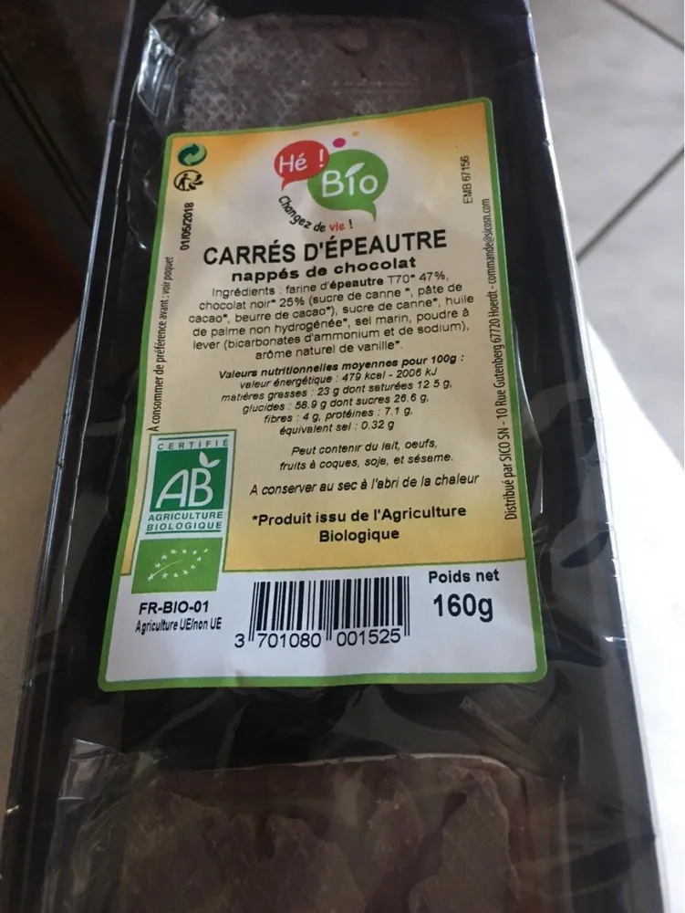 Carres d'epeautre