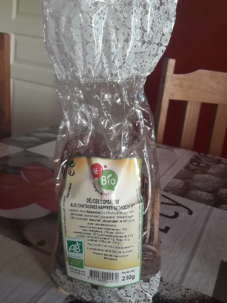 biscuit nappés de chocolat