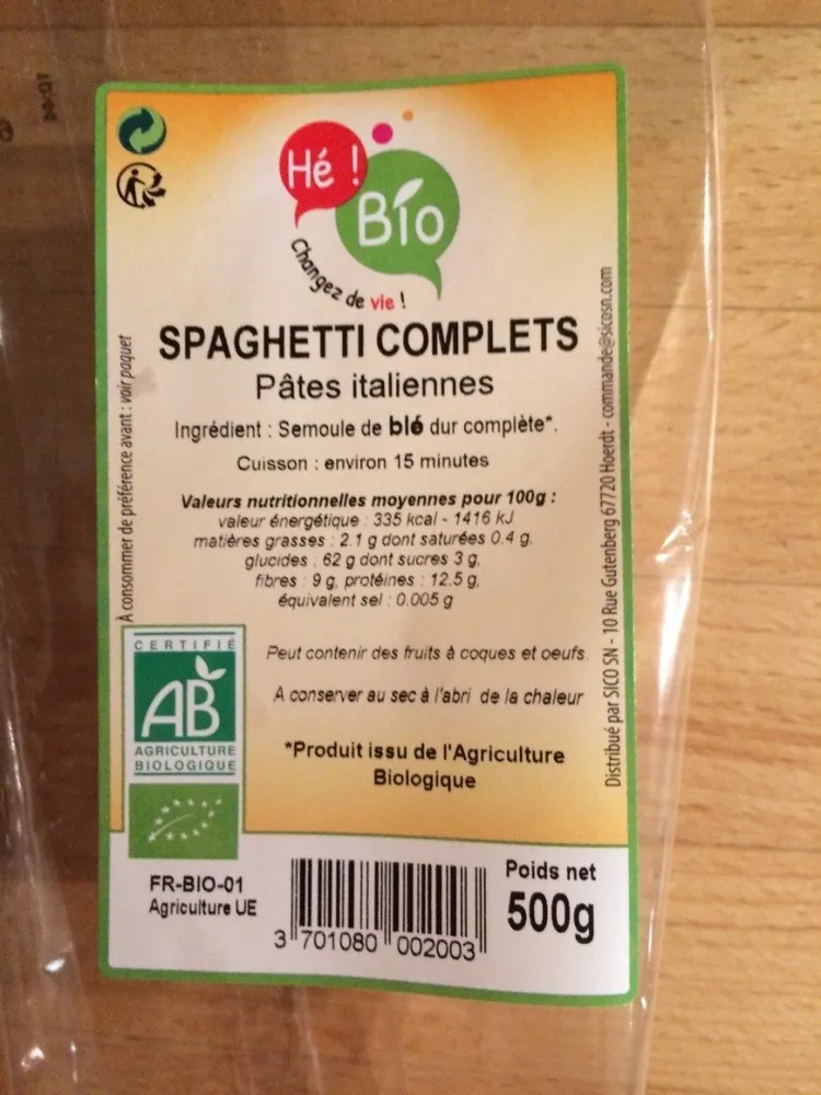 Spaghetti completes