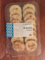 Blinis coktails