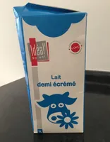 Lait demi ecrémé Idéal'