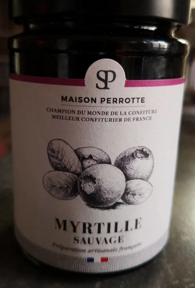 Confiture MYRTILLE sauvage