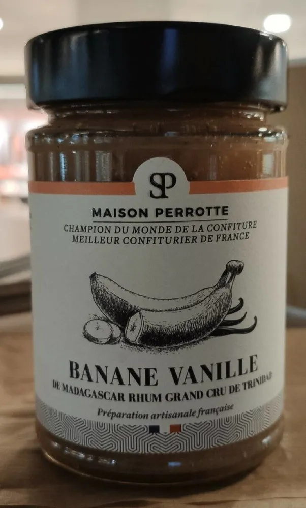 Confiture Banane Vanille