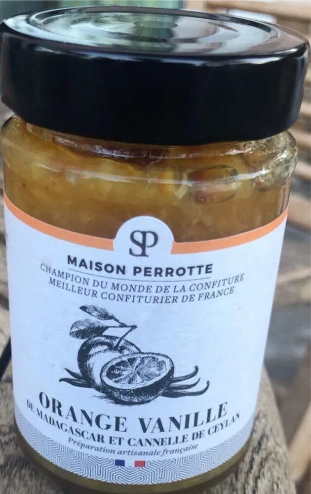 Confiture orange vanille et cannelle