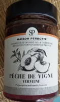 Confiture pêche de vigne