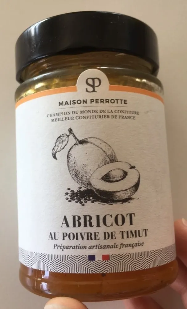 Confiture d'abricot au poivre de timut
