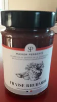 Confiture fraise rhubarbe