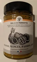 Confiture ananas, mangue, passion, coco