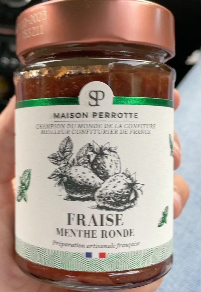 Fraise menthe ronde