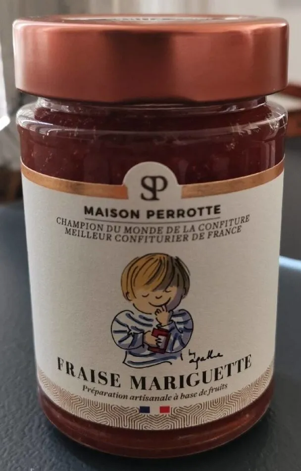 Confiture de fraises Mariguette