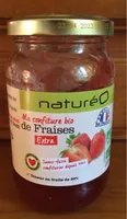 Ma confiture bio de fraises extra