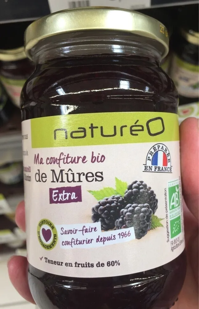 Ma confiture Bio de Mures