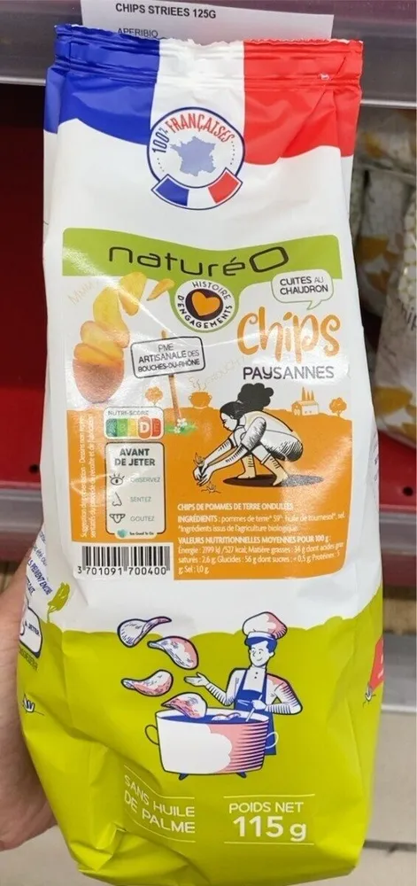 Chips paysannes
