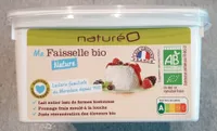 Faisselle nature au lait entier de vache