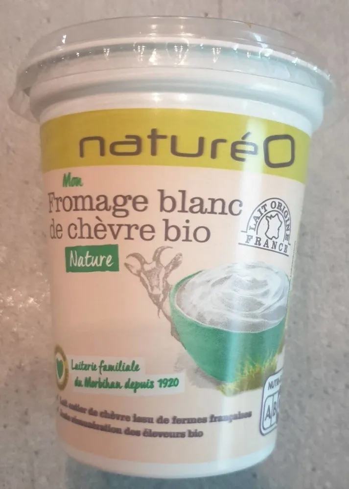 Fromage blanc nature au lait entier de chèvre